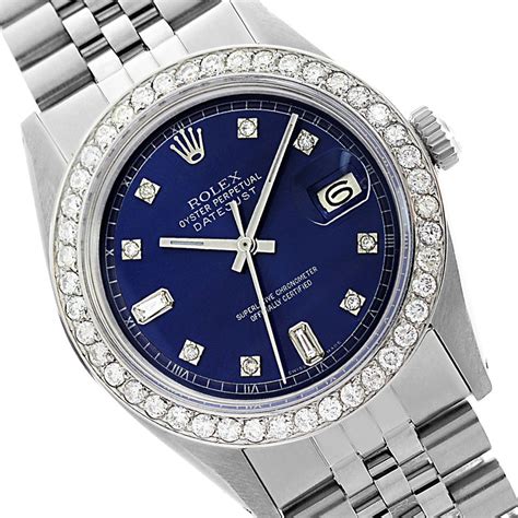 best blue steel rolex|Rolex blue face.